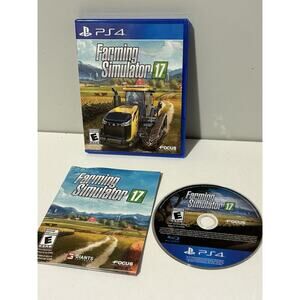 PS4 Farming Simulator 17 (Playstation 4 PS4) Complete Tested